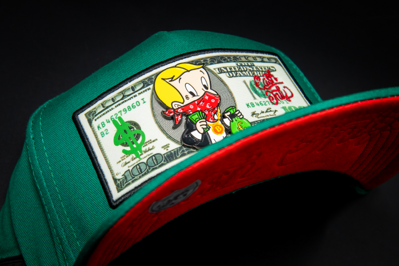RICHI DOLLAR IN GREEN SNAPBACK - FINAL EDITION