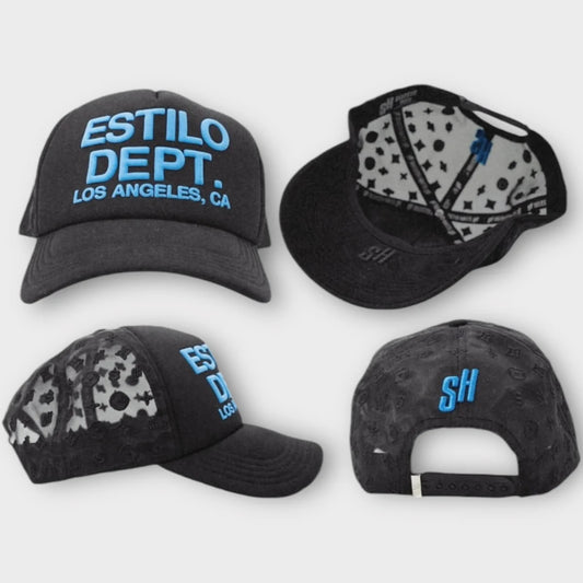 ESTILO DEPT. - BLACK/BLUE